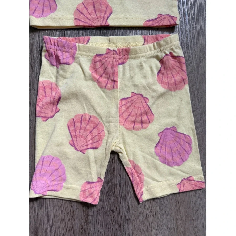 Girl pajama set 3T seashells